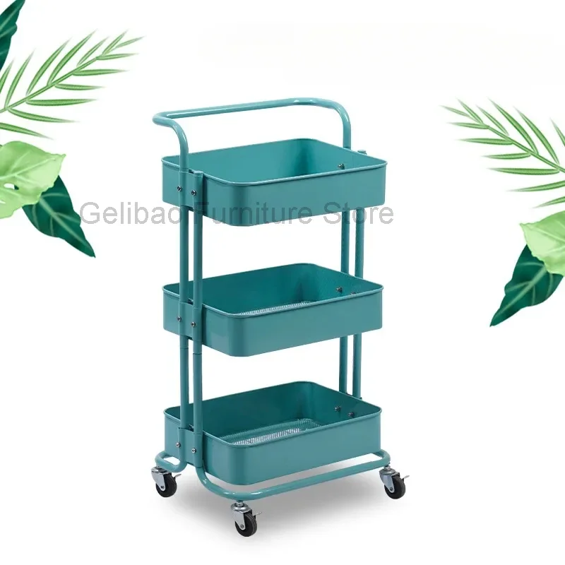 Beauty Makeup Salon Trolley Wheels Equipment Lash Medical Salon Trolley Storage Carrello Portaoggetti Salon Furniture HD50ST