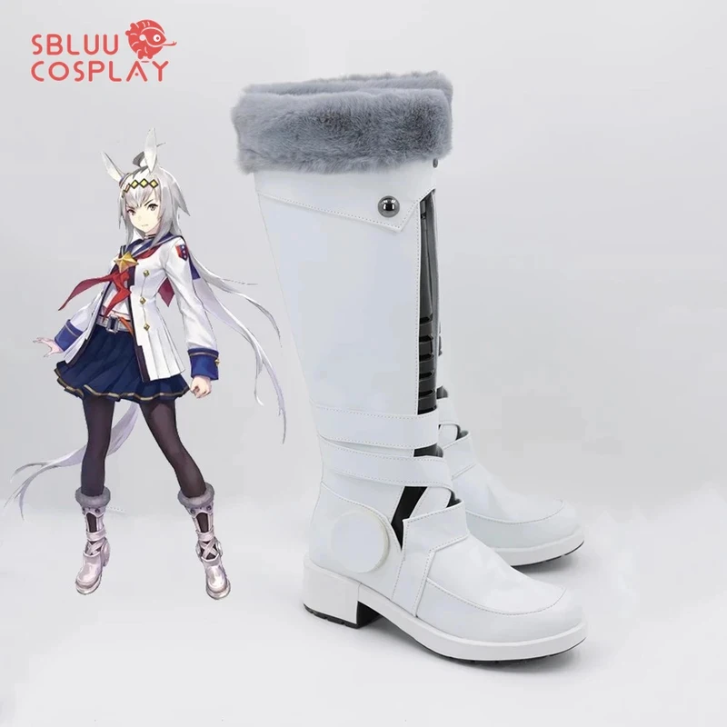 Обувь для косплея COSSBluuCosplay Anime Oguri Cap, сапоги, изготовленные на заказ