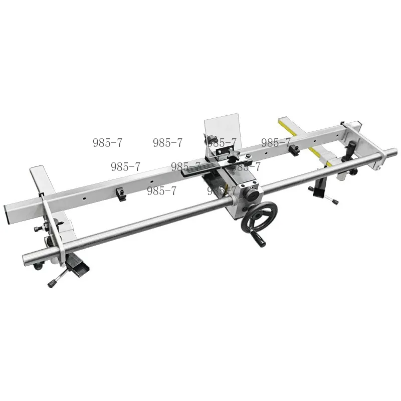 Rotating Guide Rail Template Rest, Upgraded Woodworking Lathe Copying Bracket for Stair Post Armrest Table Chair Leg