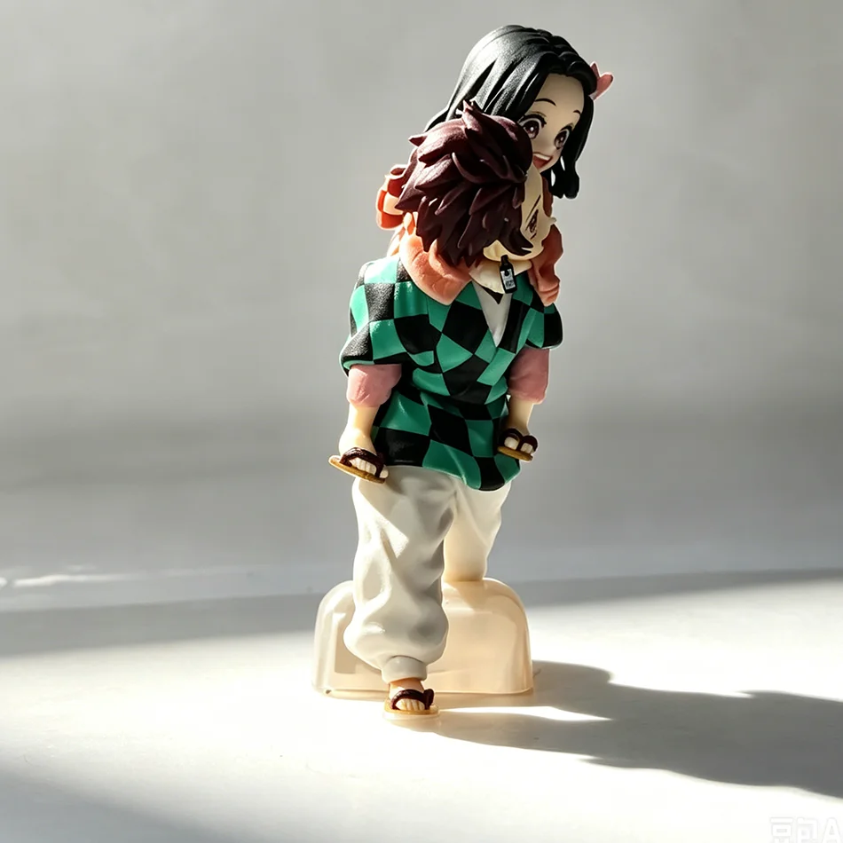 12.5cm Demon Slayer Tanjiro & Nezuko PVC Collectible Cartoon Figure Model Toy Creative Personalized with Packaging Box view 5
