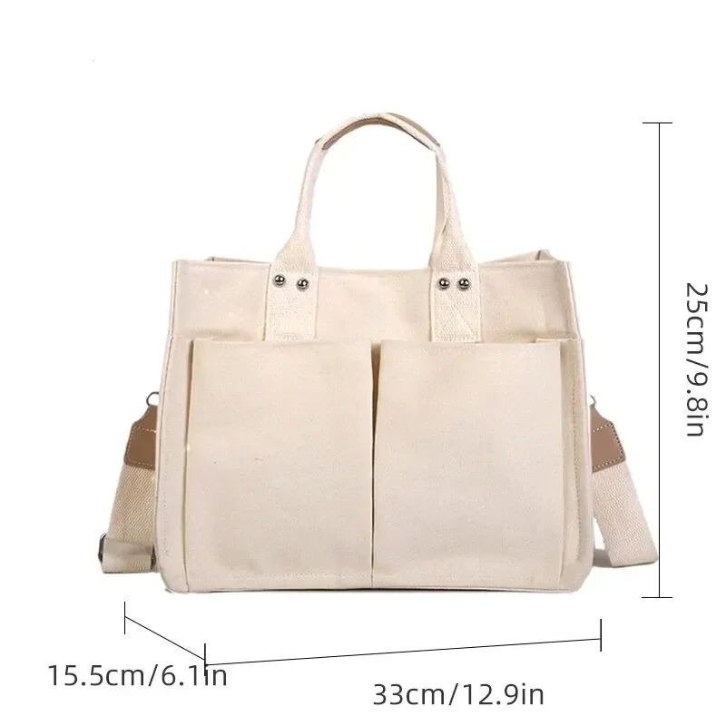 Mode klassische einfache Umhängetasche Damen Umhängetasche Dame Student Nylon wasserdichte Leinwand Schule Frauen Handtasche Umhängetasche