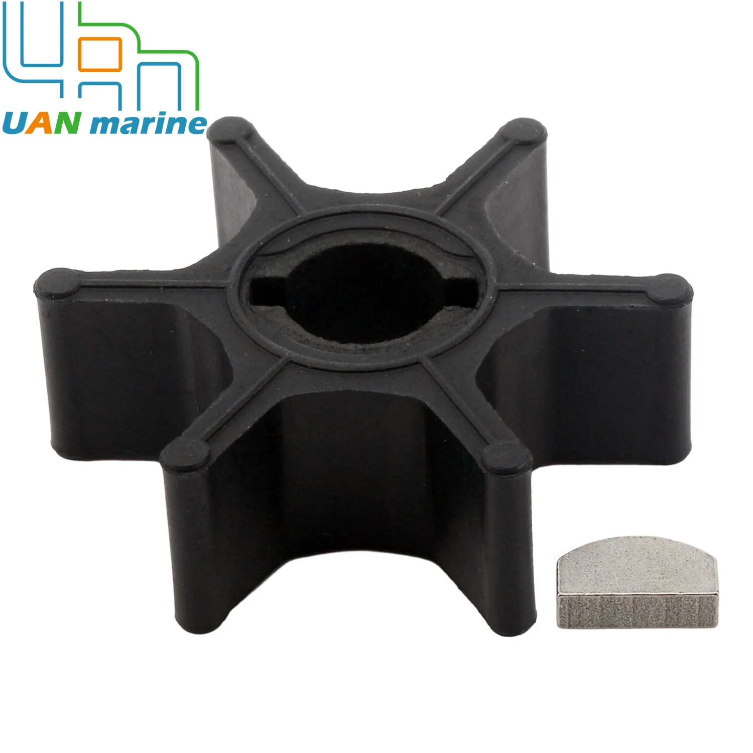 for Suzuki  2 & 4 Stroke 2 3.5 4 4.5 5 6 7.5 8 9 HP Outboard Water Pump Impeller & Key 17461-98501 17461-98503 17461-985M0