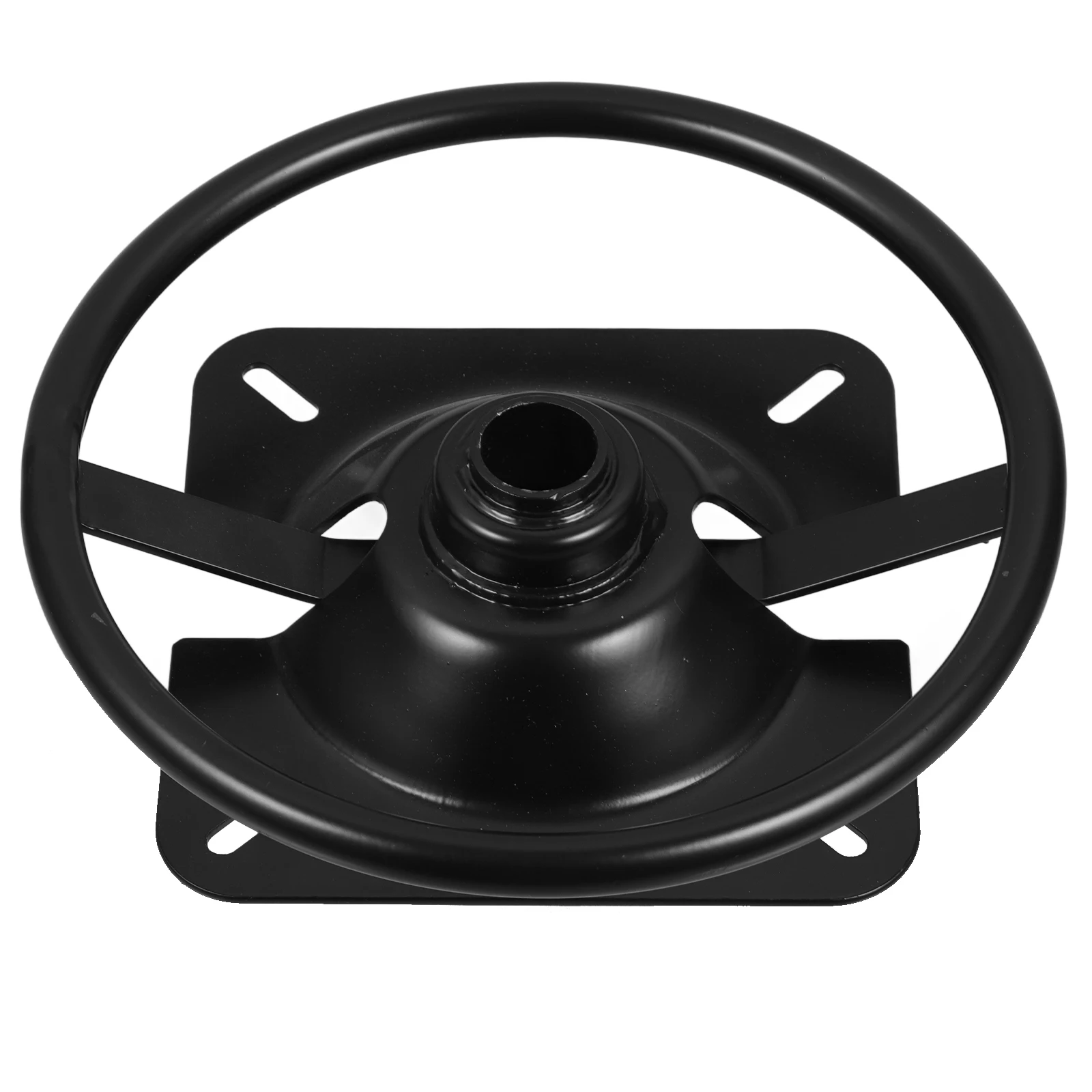 

Swivel Tray Office Chair Replacement Parts Black Round Base Adjustable Height Rotating H held Durability Furniture Components