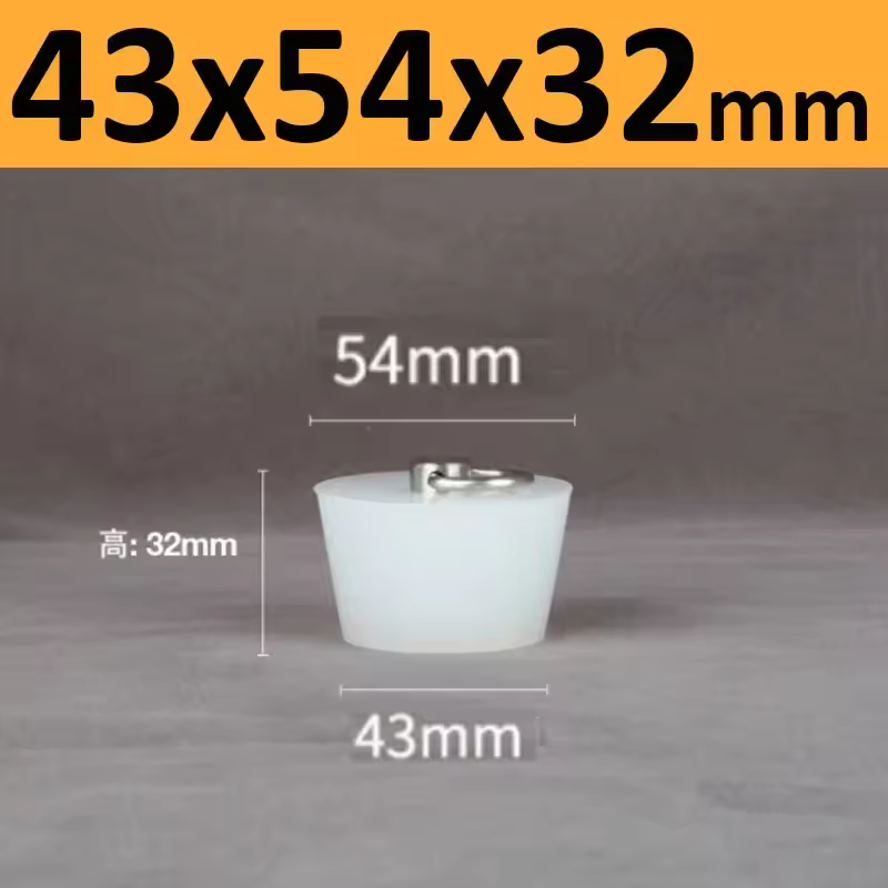 Conical Silicone Plugs With D Ring Waterproof Sealing Cover High Temp Hole Stopper For Bottle/Fish Tank/Barrel - Image 31
