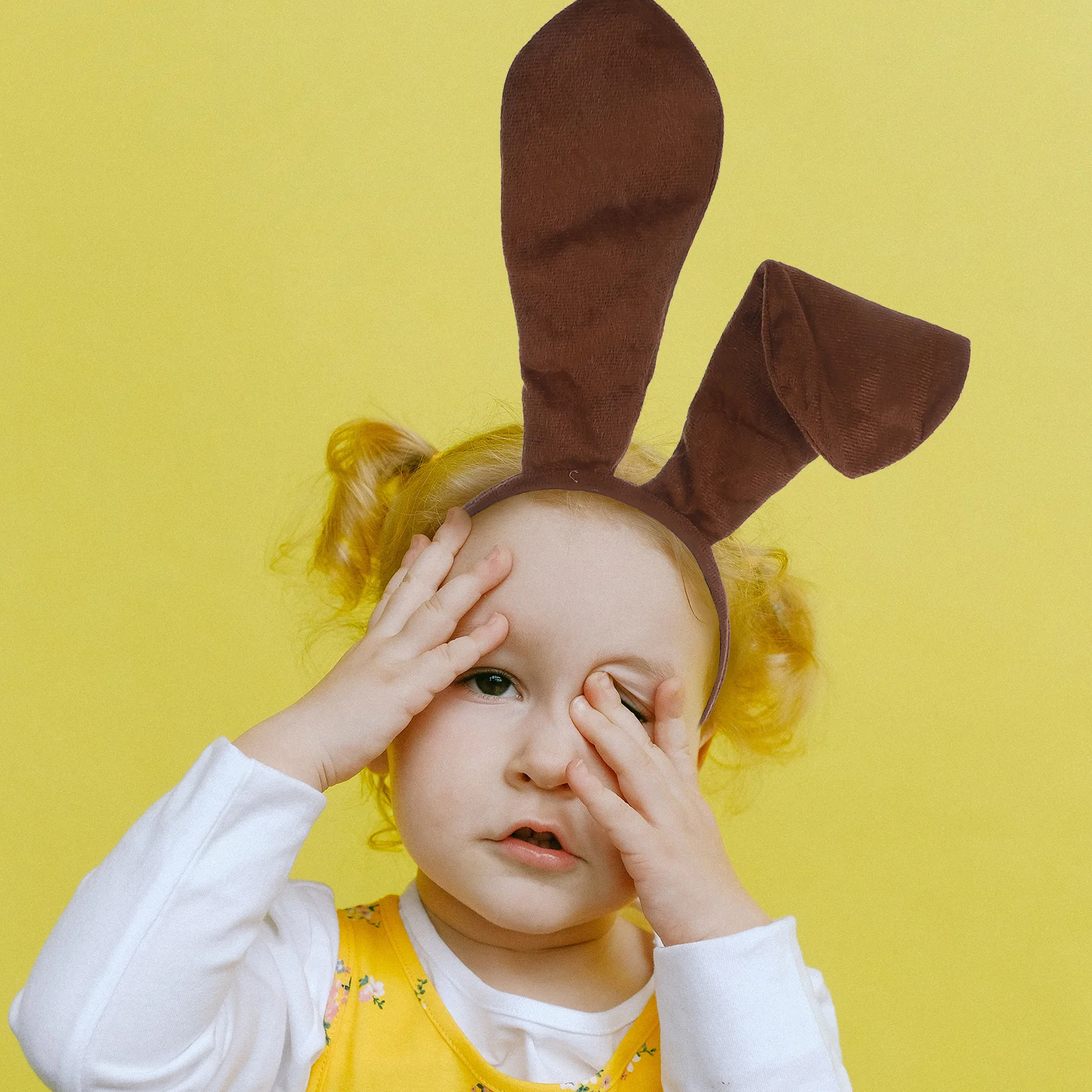 Детский костюм для собаки, повязка на голову, галстук-бабочка с хвостом, легкий удобный наряд для щенка для праздничных вечеринок, костюм для собаки, кофе