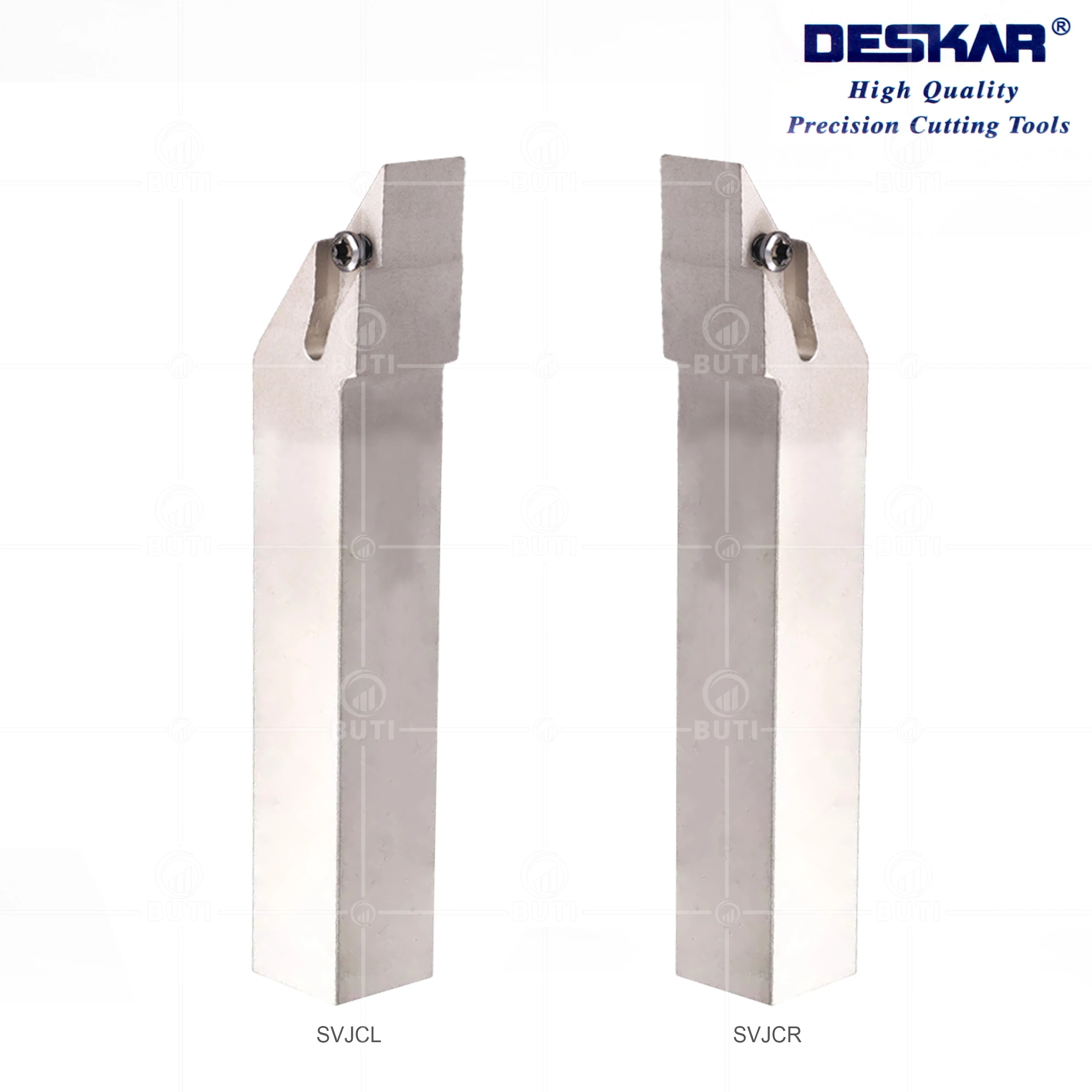 DESKAR 100% Original CNC Lathe Tool SVJBR/L SVJCR/L 1212/1616/2020/2525 External Turning Tool Holder For VCMT VBMT Carbide Blade