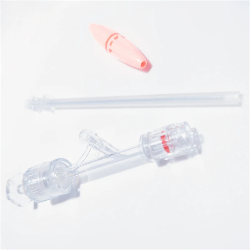 止血バルブ プッシュスクリュー式