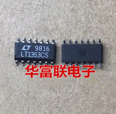 Free shipping   LT1353CS  SOP-14   10pcs  As shown
