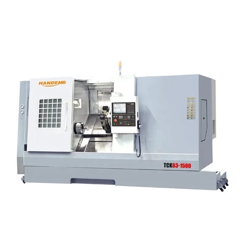 TCK63-1500 Large Stroke 12-station Servo Turret Slant Bed Turning Center Automatic CNC Lathe