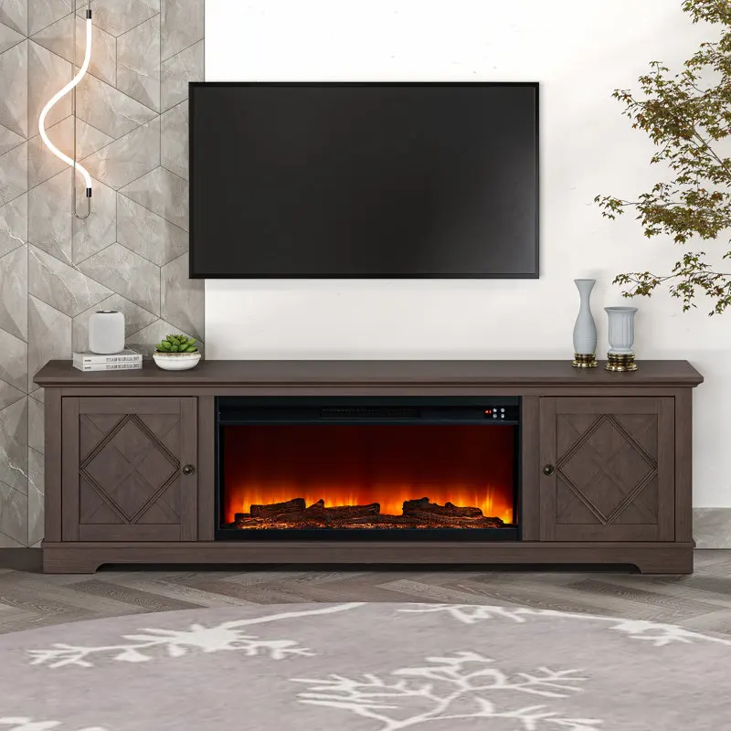 tb-High Quality Home Indoor Insert Cheminee Electrique Flame Smart Electric Fireplace Fireplace for Living Room-