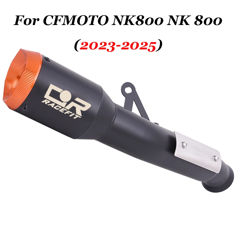

Slip On For CFMOTO 800 NK NK800 800NK Cfmoto 2023 2024 2025 Motorcycle GR Exhaust Muffler Middle Link Pipe Connecting End Tube