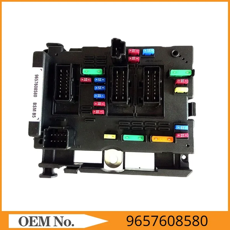 

9657608580 6500Y1 Fuse Box Assembly Relay For Citroen C3 C5 C8 Xsara Picasso Peugeot 206 Cabrio 307 Coupe 807 Cabrio 406