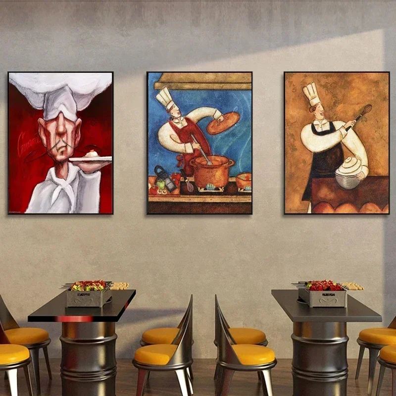 Chef Poster Kitchen…