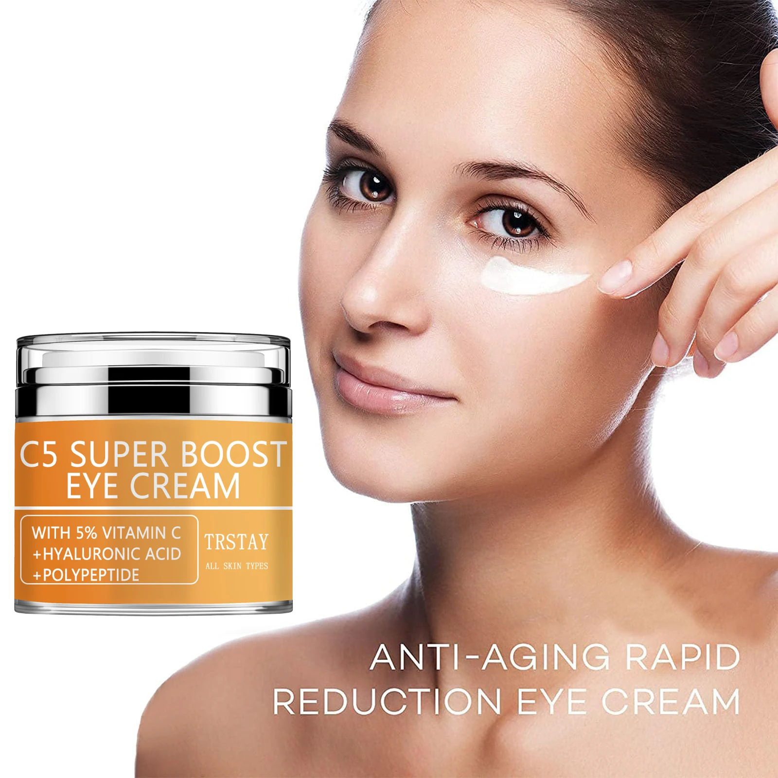 Manuka Honey Eye Cream Anti-aging Eye Cream Anti-wrinkle Under Eye Cream Fades Fine Lines Lifting and Firming Improve Dark Circl