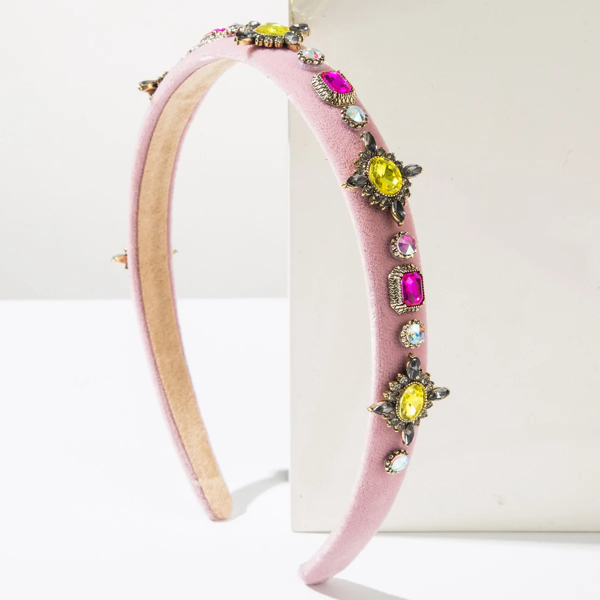 女性のための黒のベルベットヘッドバンド,真珠のヘッドバンド,パーティー,手作り,ヴィンテージ,女の子のためのアクセサリー