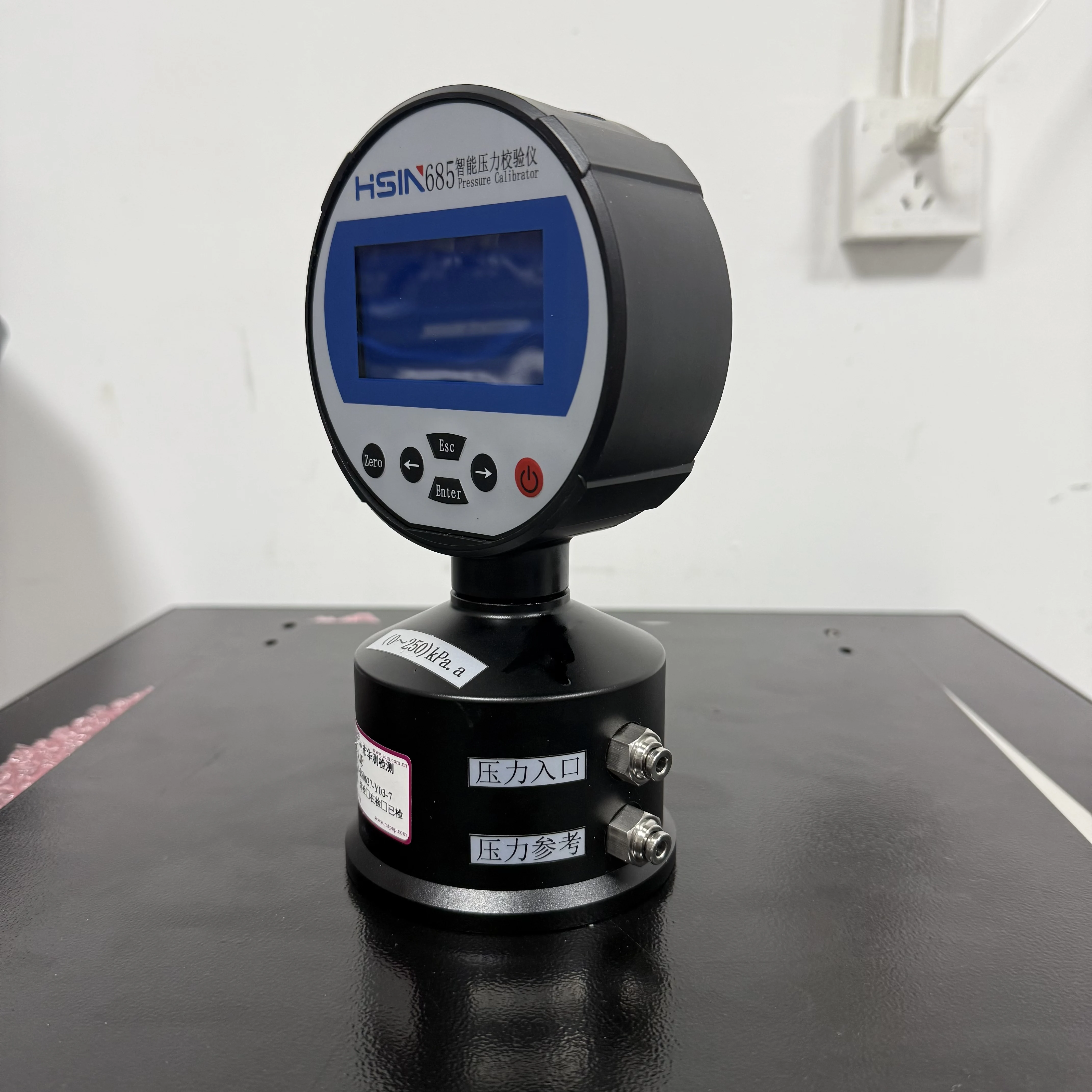 Digital Differential Pressure Gauge Calibrator High Precision Reference Pressure Gauge Manometer Stainless Steel