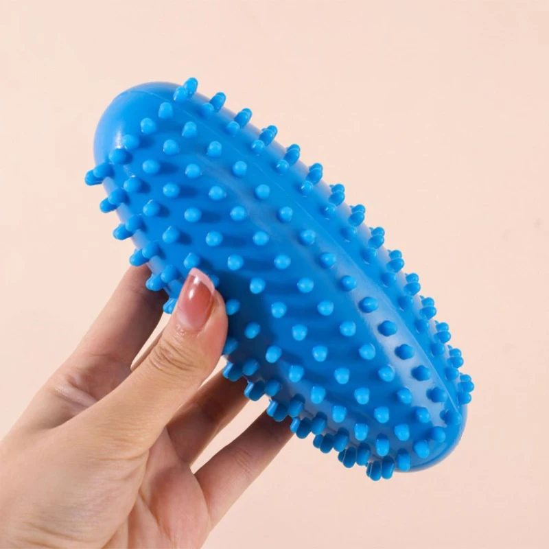 Durable PVC Spiked Massage Ball Trigger Point Sports Fitness Hands And Feet Plantar Pain Relief Fasciitis Relief Sports Ball