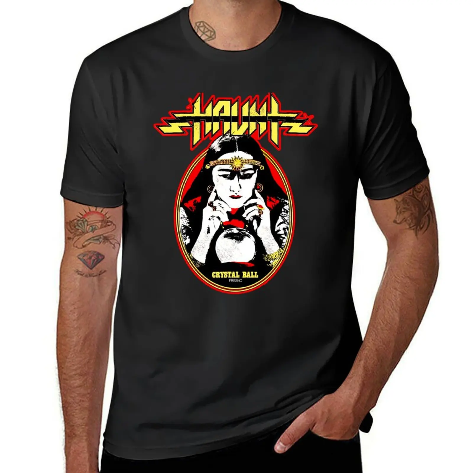 lady fortune teller T-Shirt new edition blanks tops mens clothing