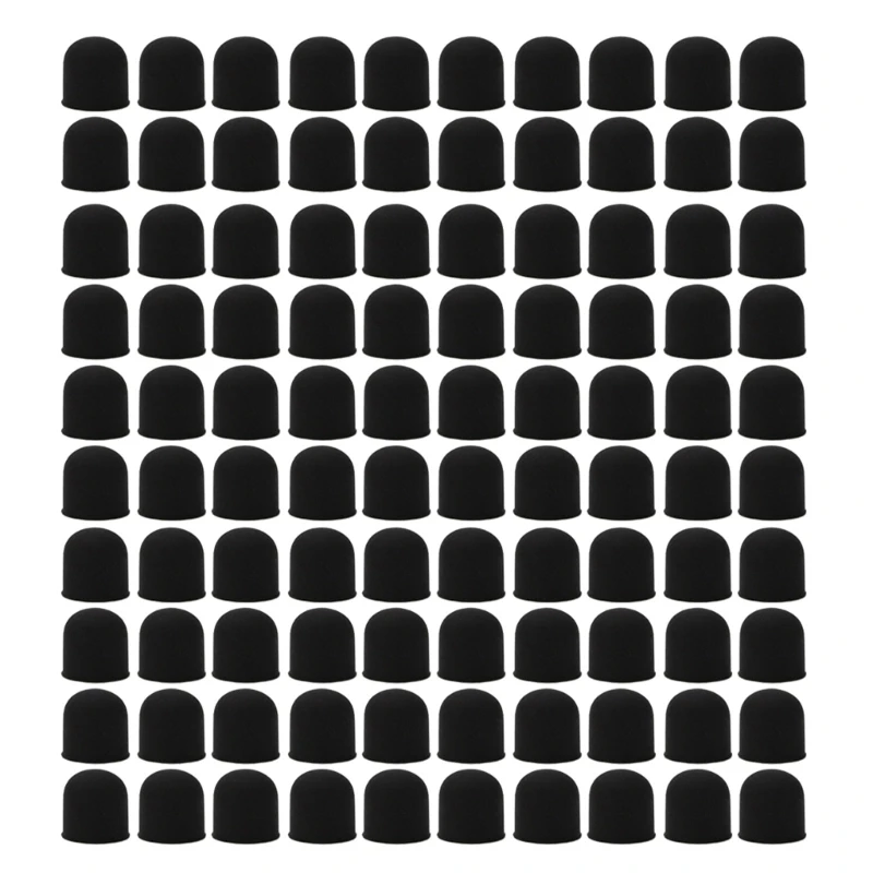 100 Pcs Silicone Stylus Pencil Pen Tip Case Cover Stylus Capacitive Screen Tablet Accessories Replacement For Tablets Phones