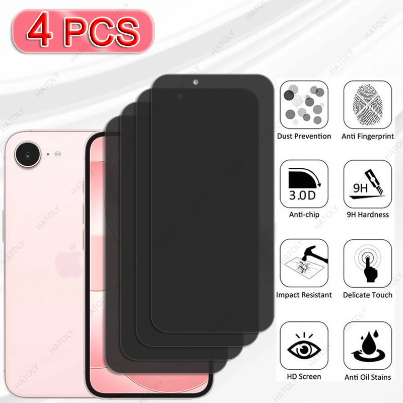 

Защитная пленка для экрана Apple iPhone 17e, антишпионское стекло для Apple iPhone 17e, защитная пленка для камеры iPhone 17e