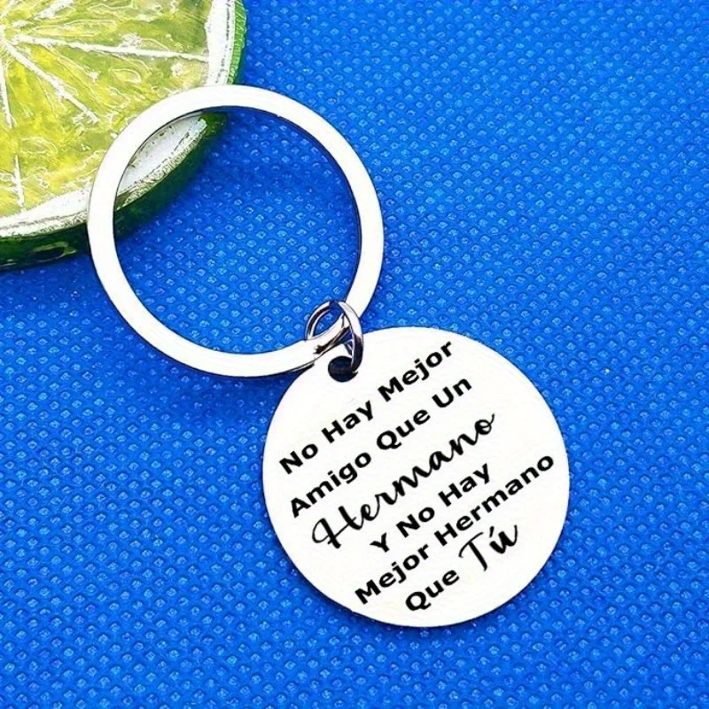 1PC Sister Gifts from Sister Birthday brother Keychain Gifts  Birthday  for Brother Graduation  Inspirational  for Brother