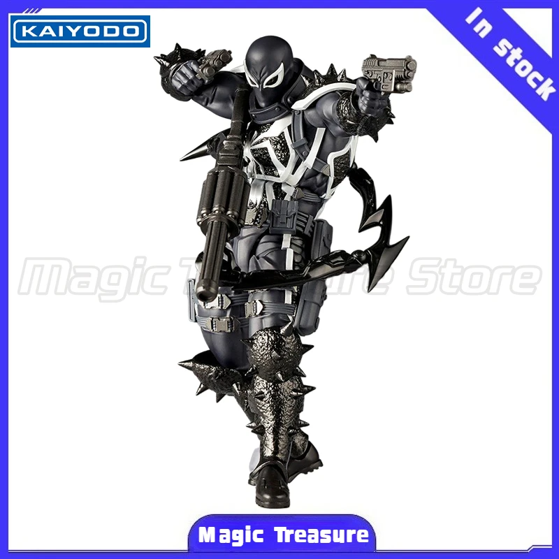 【MT】KAIYODO MARVEL increíble YAMAGUCHI agente Revoltech Venom figura de acción modelo Juguetes