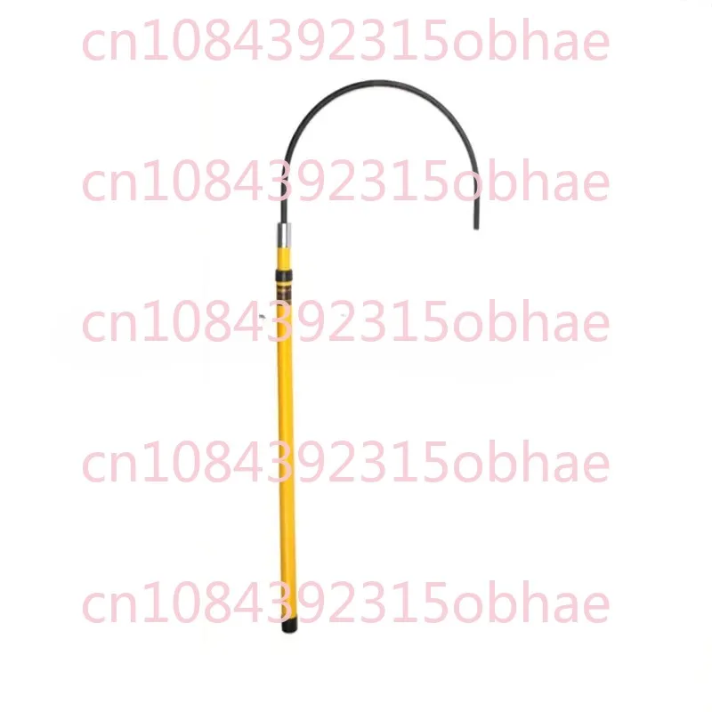 High Voltage Insulated Rescue Hook 2x1.5 M Telescopic, 10-35kv