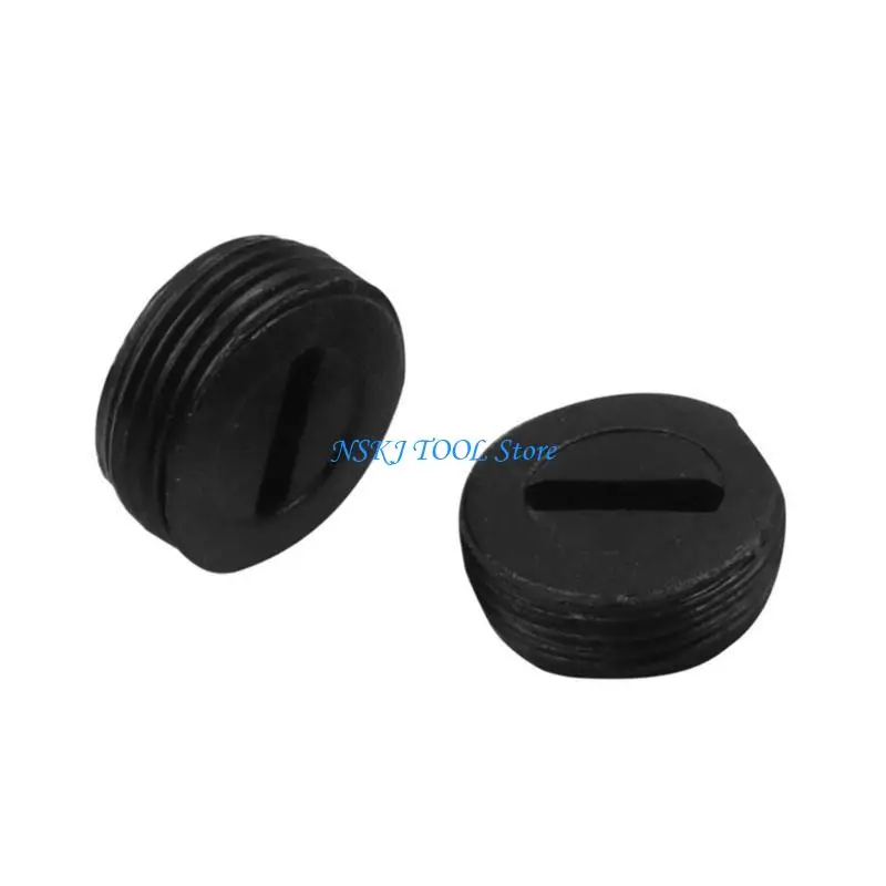 L8RC 50x أسود فرشاة الكربون البلاستيكي سوداء مع موصلات محددة للمطرقة #2