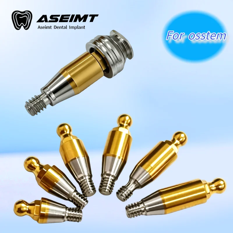 

Dental for osstem Suitable spherical cap abutment stud fittings planting substitute transfer rod instant titanium substrate