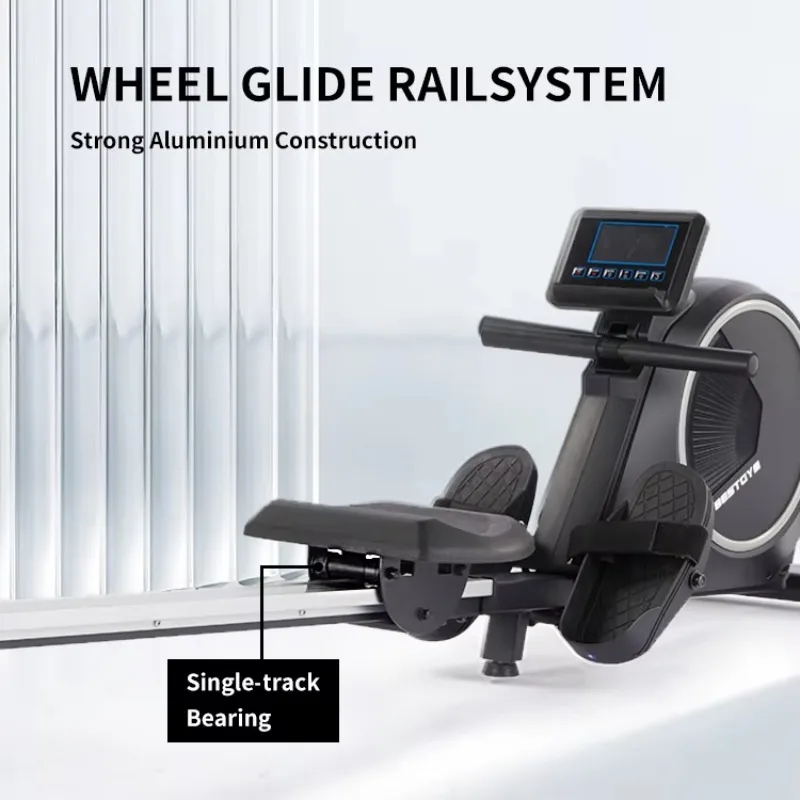 Commercial Home Gym High Intensity Air Rower Rowing Machine with Customized Logo Unisex