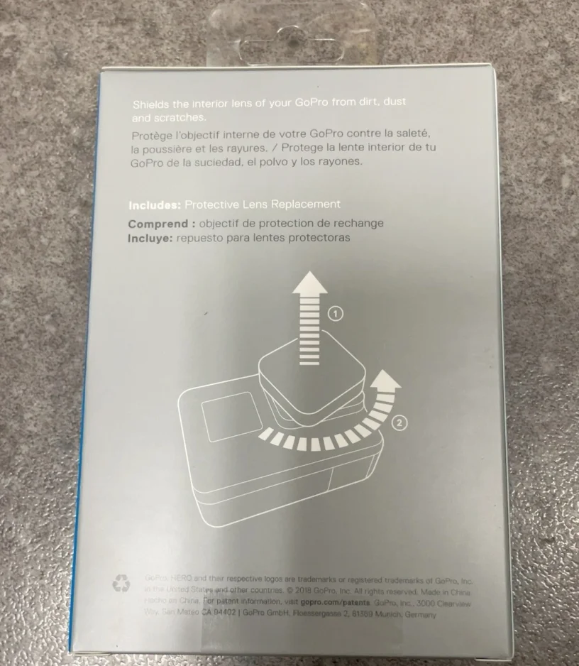 Maintenance Replacement Original Accessories For GoPro Hero 7 Black Sports Protective /UV Filter Glass Lens Cap Protect Cover