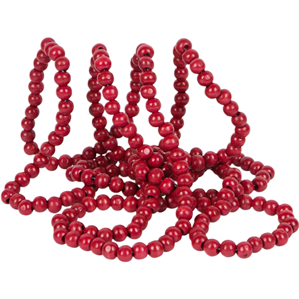 

White Coral Beads 40 Cm Clear Balls Round DIY Kit Craft Decorations Home Accessories Christmas Tree Door Window