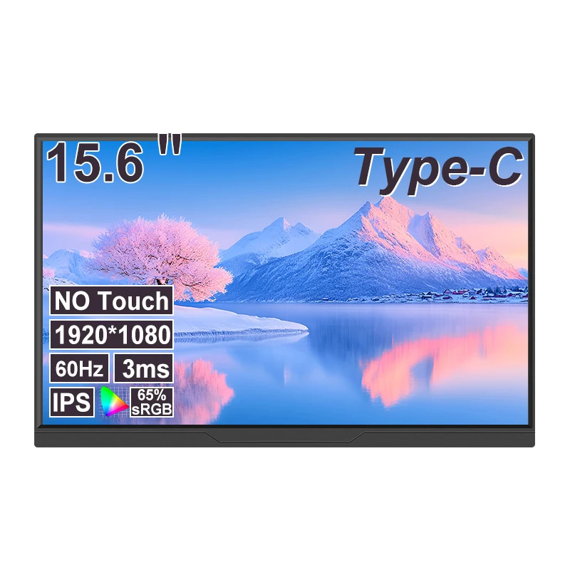 Lanlipu14'15.6'16inch Portable Monitor Exten sion Ultra-thin Second Screen 1920*1200P For PC/Cell phone Xbox Switch PS4/5 Laptop