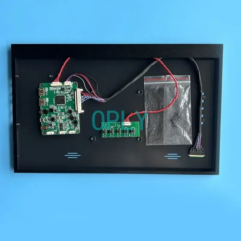 

For LP156WH2 USB Micro 1366*768 Monitor Portable Refit 40 Pin LVDS Metal Case+Driver Controller Board Kit DIY 15.6" 2 HDMI-Mini