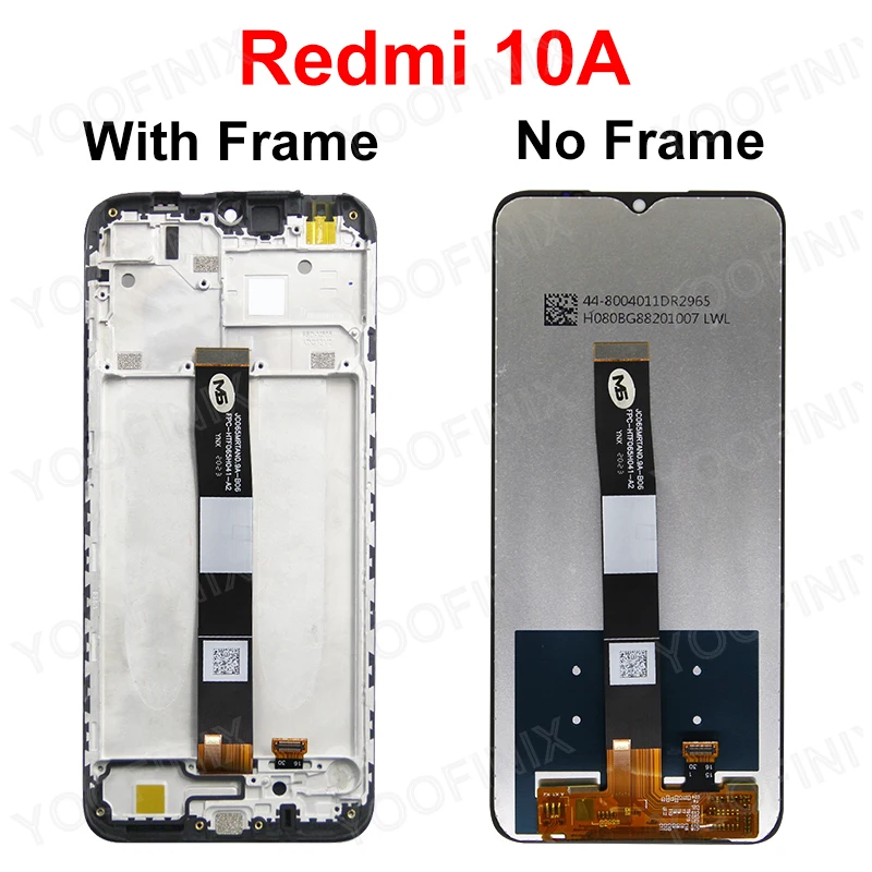 CHOICE IPS For Xiaomi Redmi 10 LCD Touch Screen For Redmi 10A Display For Redmi 10C LCD Digitizer Assembly Replace Parts