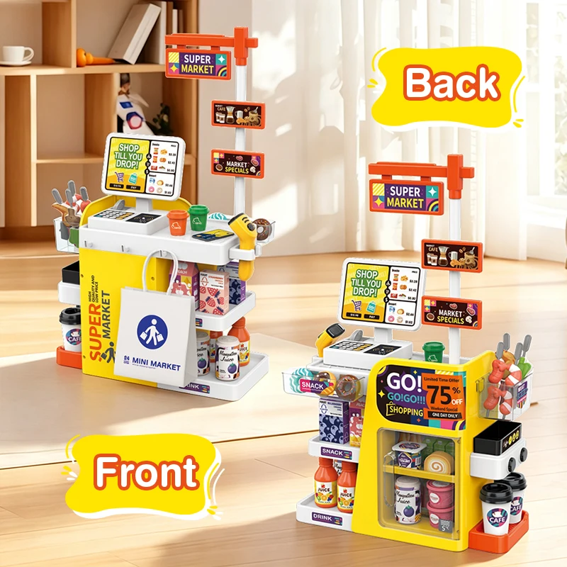 Mini supermarché pour enfants, - Toy Cash Register avis et prix
