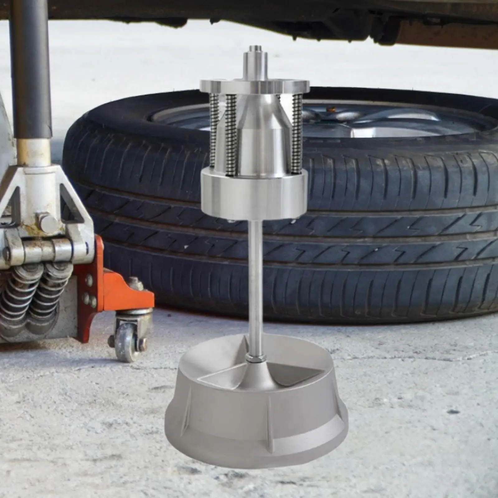 

Portable Bubble Wheel Balancer Heavy Duty Tire Balancer with Bubble Level Rim Tire Balancing Machine for Wheel Repairing