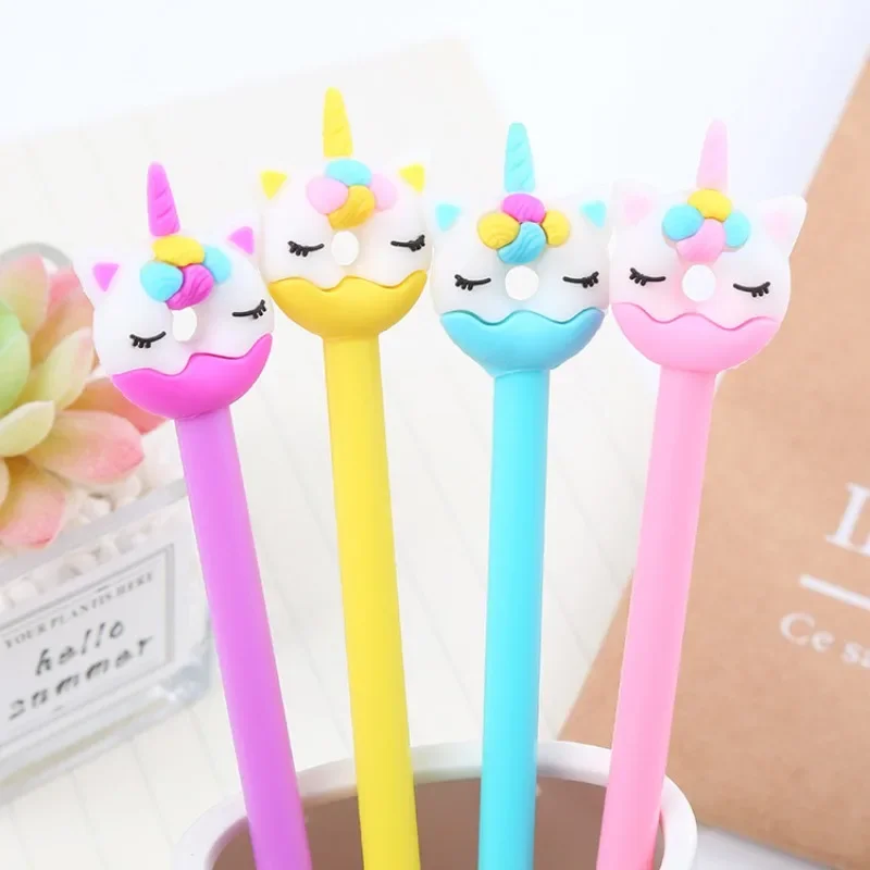 12Pcs cute pony neutral pen, high-value modeling, student prizes, gifts, stationery