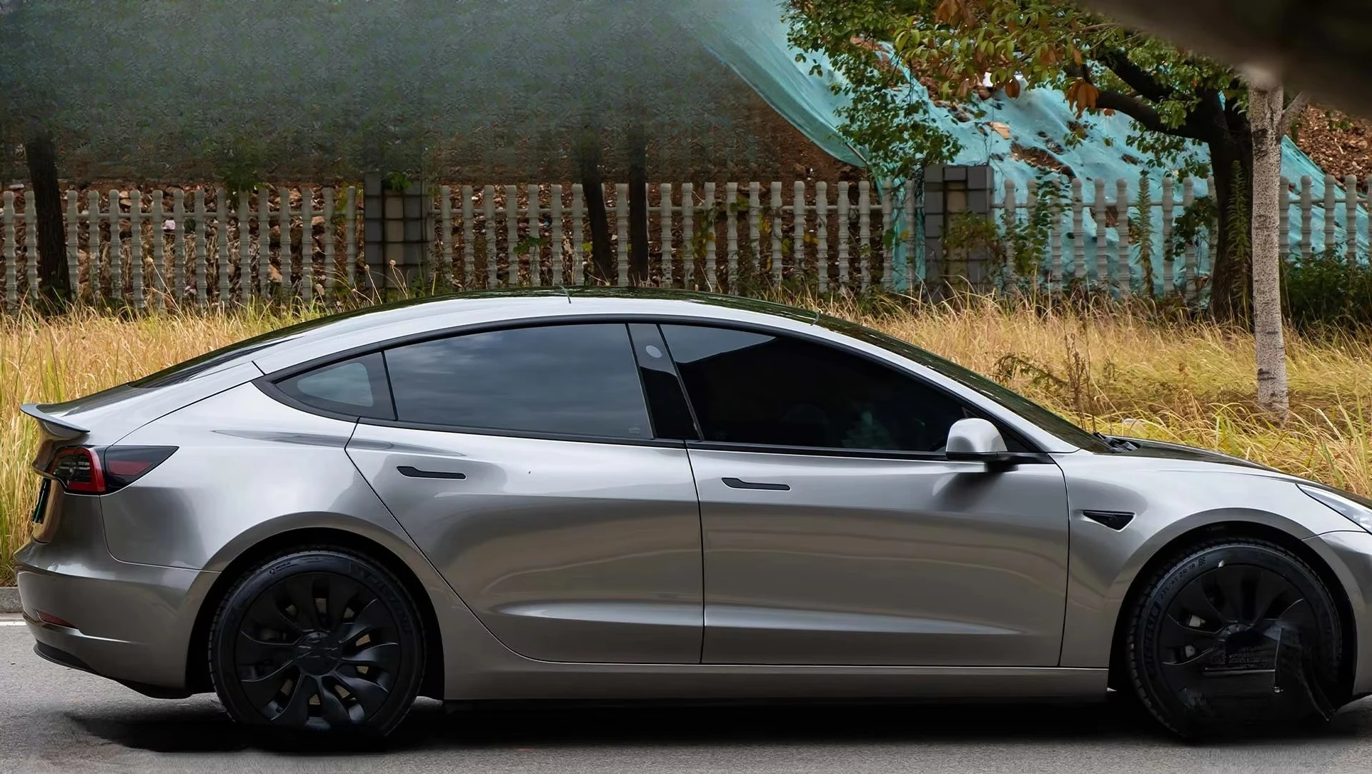 Hot Sales Metallic Automotive Paint Car Wrap Vinyl Liquid Metal Silver Car Stickers with PPF Paint Protection TPU Material