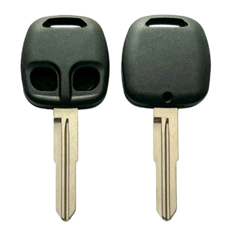 OEM 5Pcs 2Button Replacement Car Remote Key Shell Blank Key Fob Housing Case With Uncut Blade For Mitsubishi