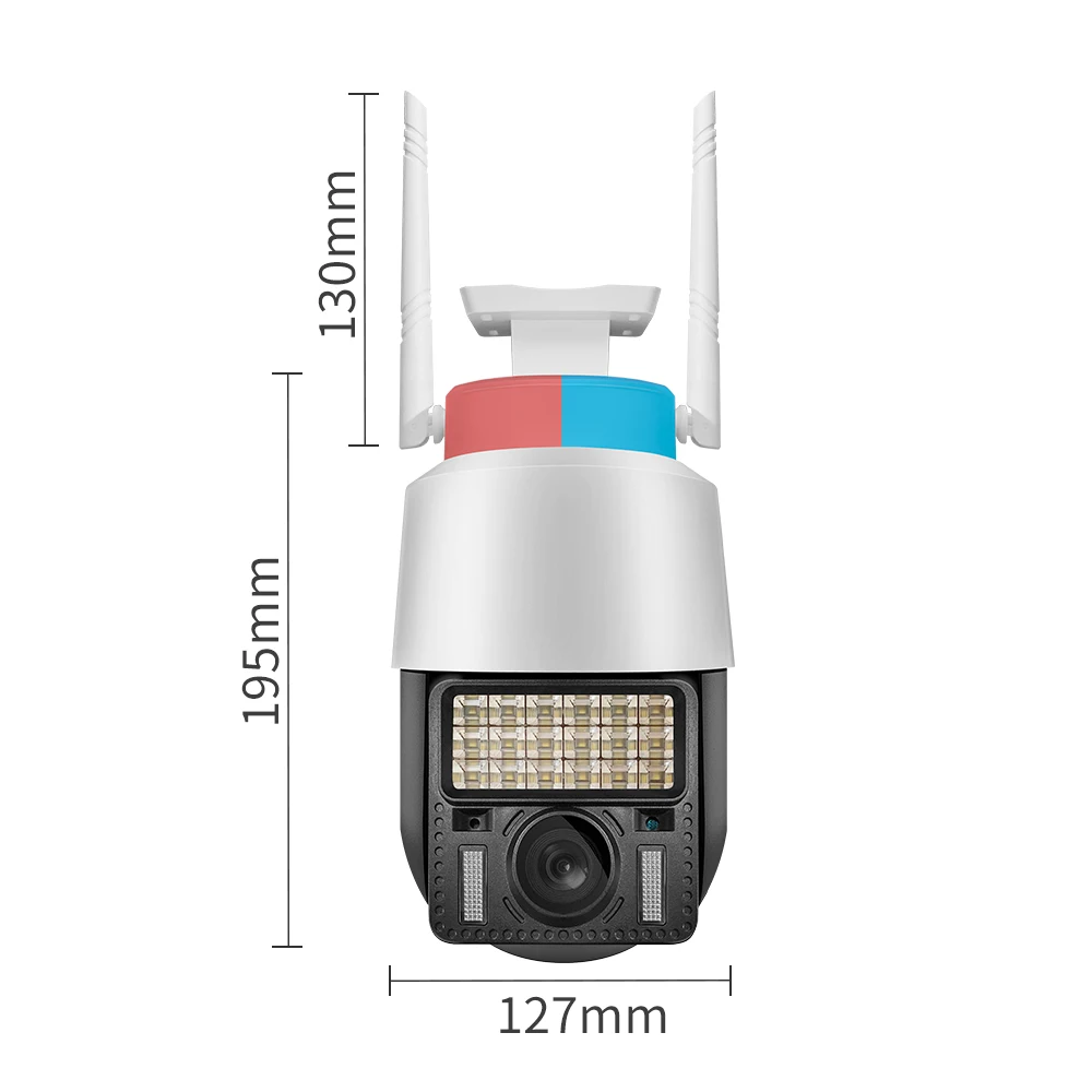 5MP wi fi Surveillance Camera V380 Pro APP Two Ways AUDIO Speed Dome Wireless Security Protection IP Camera Auto Tracking