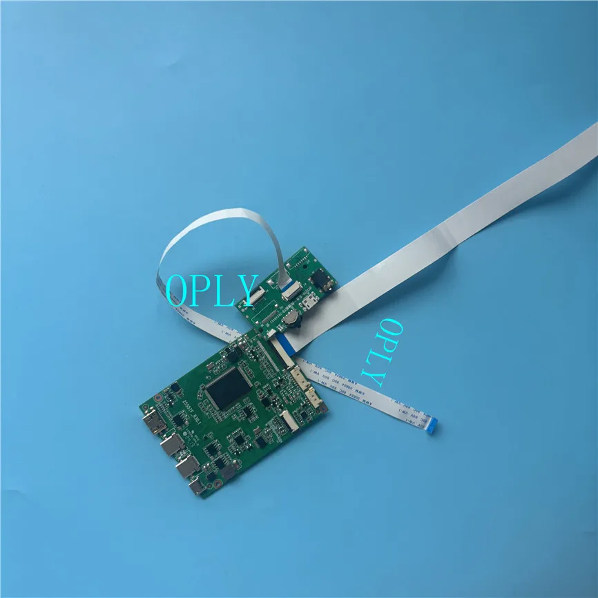 EDP Mini-HDMI-compatible Controller Board kit For MND307DA1 B133QAN04.1 Micro USB TYPE-C LCD Screen DIY 13.3