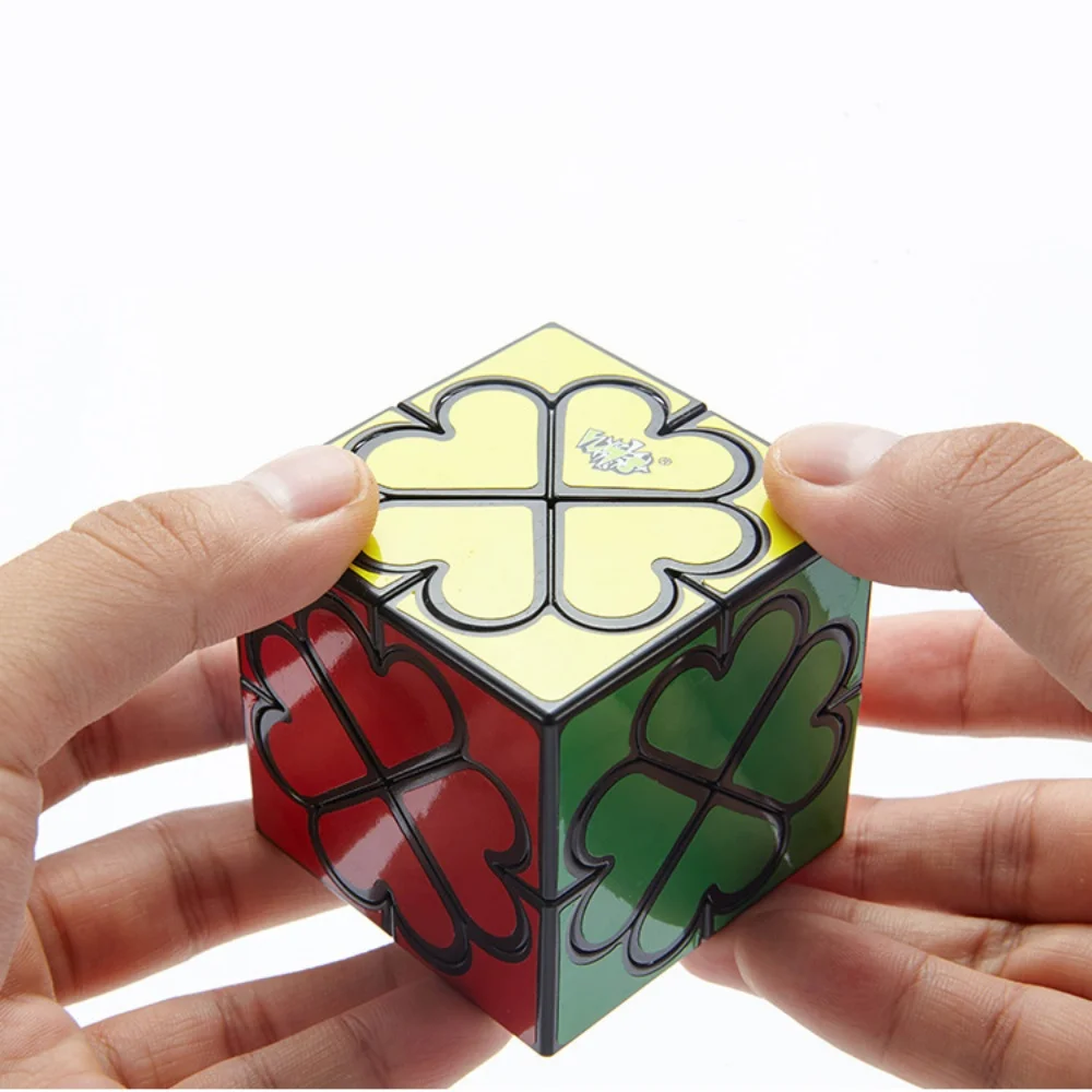 LanLan-8 Axis Heart Magic Cube, velocidade profissional brinquedos educativos