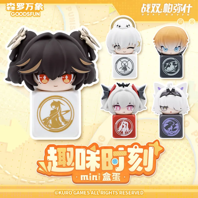 

Genuine Card.Fun Kuro Punishing: Gray Raven Fun Moments Series Blind Box Cute Grain Mini Figurine Desktop Decor Surprise Gift