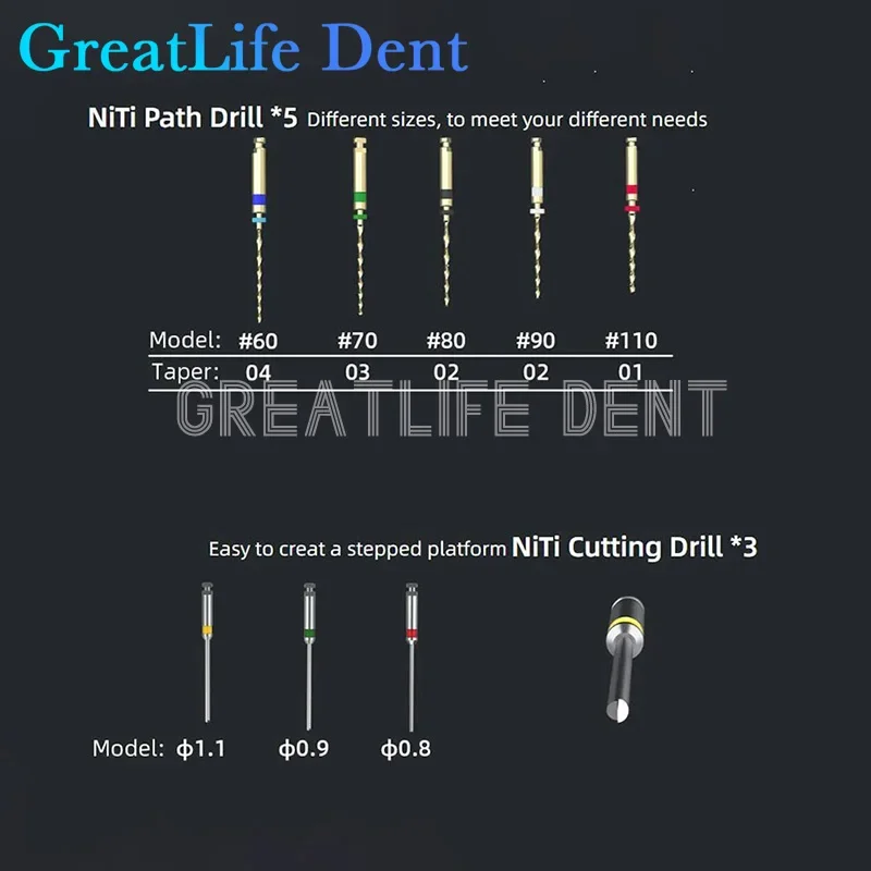 GreatLife-Outil dentaire anti-fracture, traitement endodontique COXO, limes cassées, système de retrait de lime tingEndo