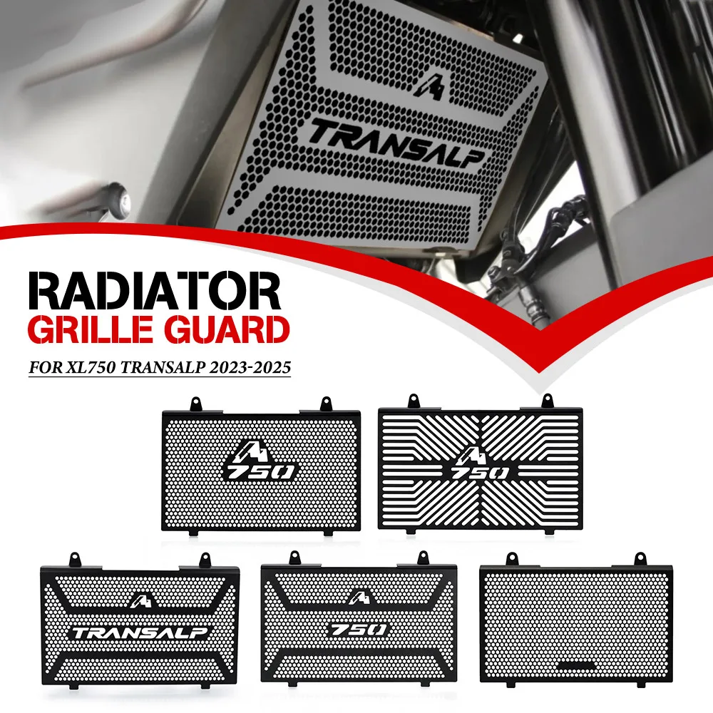 

2025 FOR HONDA XL750 TRANSALP 2023-2024 XL 750 Motorcycle Accessories Radiator Guard Grill Cover Protector Water Tank Radiator