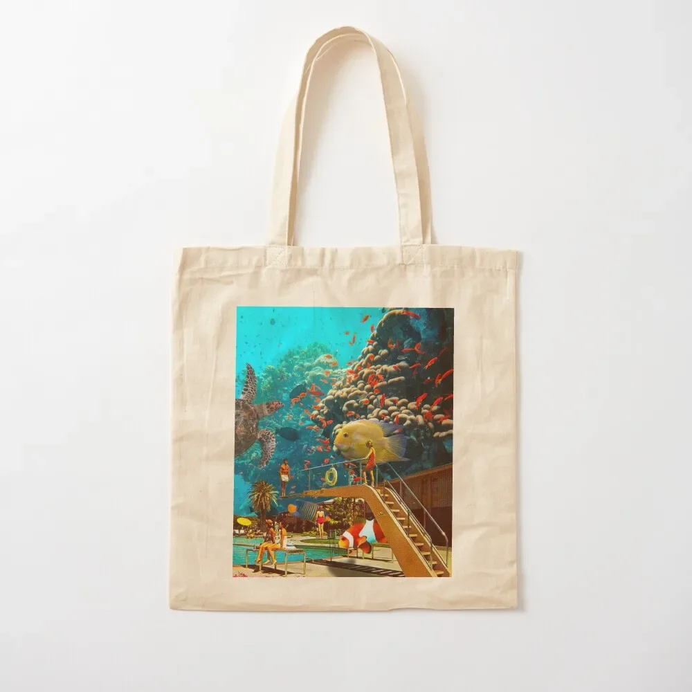 

Under Water Motel Tote Bag Canvas bag for women Women's bags Canvas bag Women's shopping