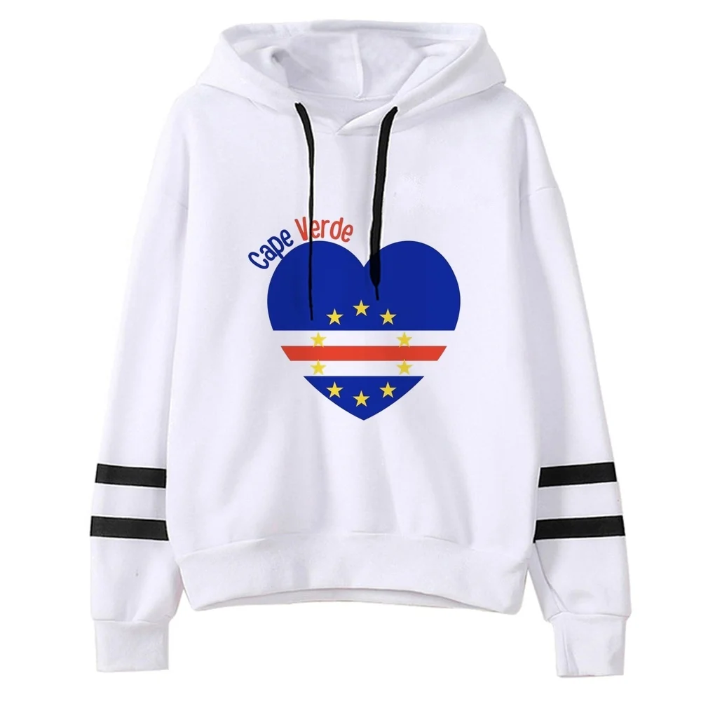 Cabo Verde hoodies women fashion tops cartoon 2000s cute vintage male Aesthetic