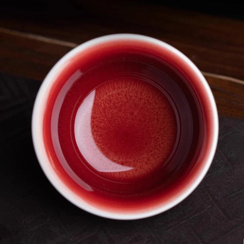 الصين اليدوى جينغدتشن السيراميك الفخار فنجان القهوة كوب القرطم غرفة الديكور اكسسوارات ديكور المنزل الحرف زخرفة المزهريات #5