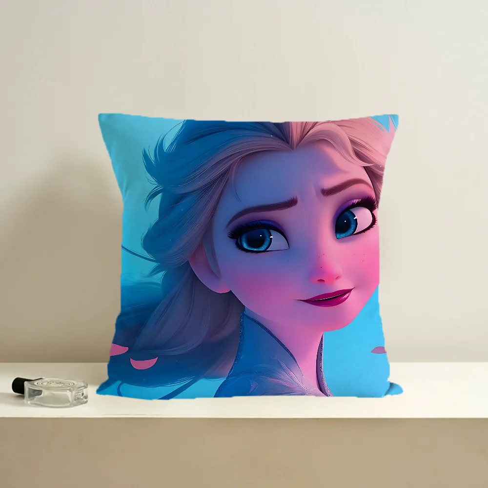 

Kulechaowan Cobrand Frozens Elsa Decorative Pillowcase 45x45 Cushions Cover for Pillow Home Decoration Cushion Covers Sofa Cases